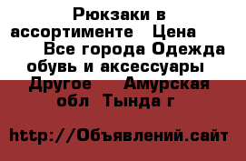 Рюкзаки в ассортименте › Цена ­ 3 500 - Все города Одежда, обувь и аксессуары » Другое   . Амурская обл.,Тында г.